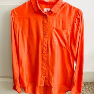 Orange blouse